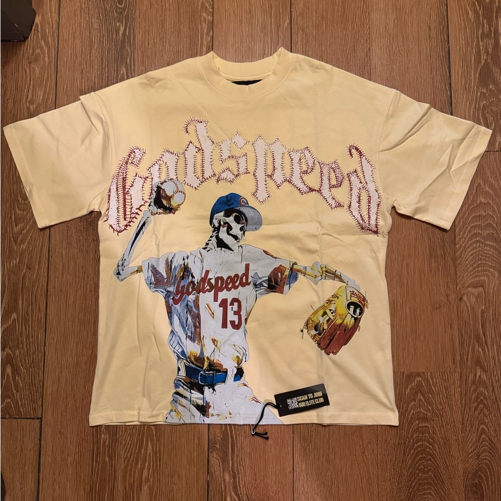 Godspeed Strike T-Shirt ‘Tan’ 

Size: S